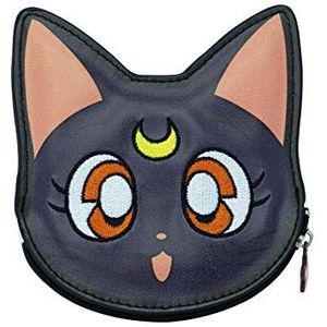 ABYstyle - Sailor Moon - portemonnee - Luna & Artemis (voor- / achterkant), blauw, 11,5 x 10,5 cm, Blauw, 11,5*10,5 cm