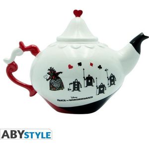 ABYstyle - Disney theepot Alice in Wonderland, koningin van het hart