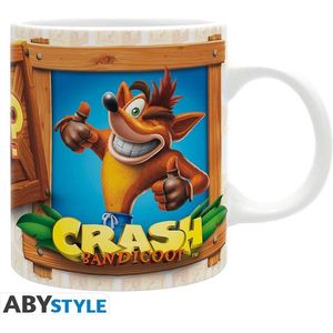 Crash Bandicoot N.sane Kop meerkleurig Keramiek -