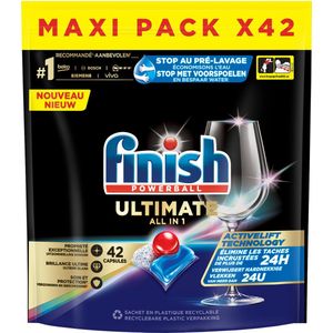 Finish Ultimate All in One Regular Vaatwastabletten - 42 Capsules