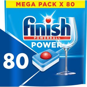 Finish Vaatwastabletten All-in-One Power 80 Stuks