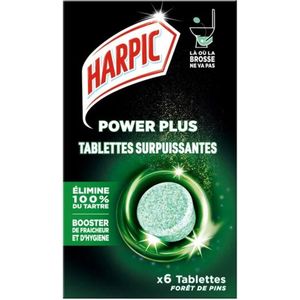 Harpic Power Plus Pine Toads Toilet Tabletten (6 Tabletten)