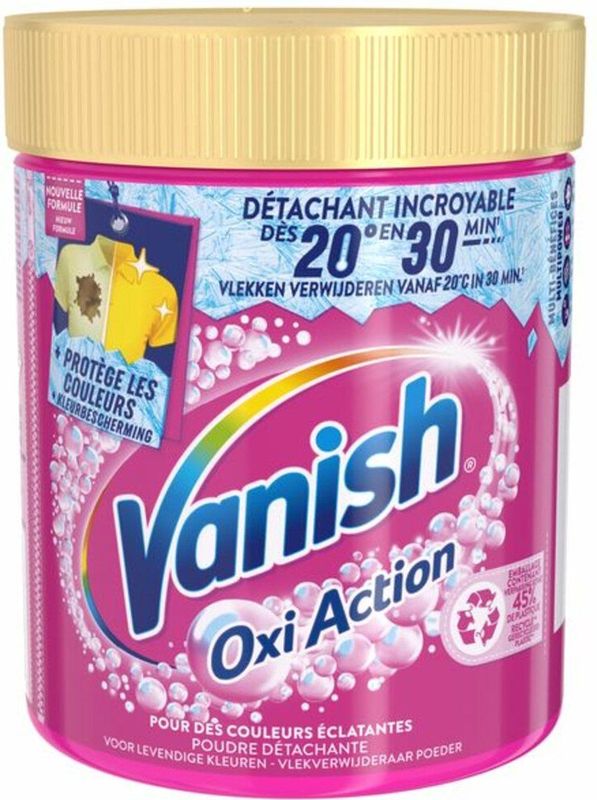 Vanish Oxi Action Wasbooster Poeder Gekleurde Was