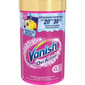 Vanish Oxi Action Wasbooster Poeder Vlekverwijderaar Voor Gekleurde Waskg