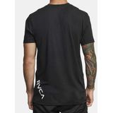 Rvca Sport Vent T-shirt Met Korte Mouwen Zwart S Man