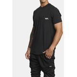 Rvca Sport Vent T-shirt Met Korte Mouwen Zwart S Man