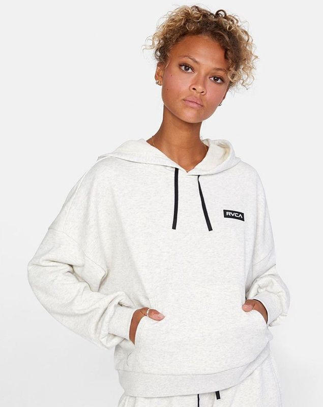 Rvca Va Essential Capuchon Wit Vrouw