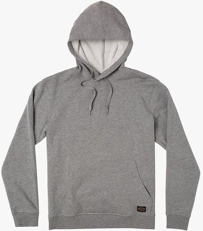 RVCA Americana Capuchon - Athletic Heathe - Fleece - Normale Pasvorm - Kangoeroe Zak