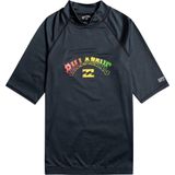Billabong - UV-rashguard voor heren - Korte mouw - Arch - Zwarte Heide - maat S