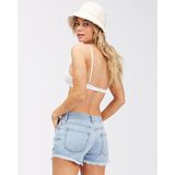 BILLABONG Drift Away Korte Spijkerbroek - Dames - Washed Denim - Katoen
