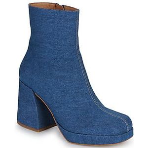 Bottines denim Essopia MINELLI. Katoen materiaal. Maten 39. Blauw kleur