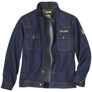 ATLAS FOR MEN - Jeansjas - Blauw - Denimcanvas