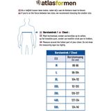 ATLAS FOR MEN - Set van 3 sportieve tanktops - Heren - Verkrijgbaar in grote maten - 5XL