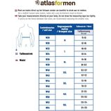 ATLAS FOR MEN - Chinobroek - Beige - 98% Katoen, 2% Elastaan, Grote Maten M tot 5XL