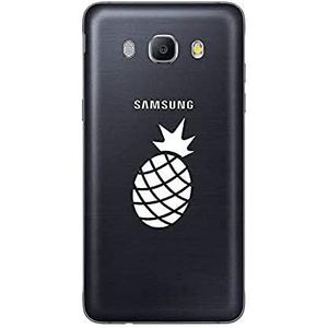 Zokko Beschermhoes J7 2016 ananas, zacht, transparant, witte inkt.