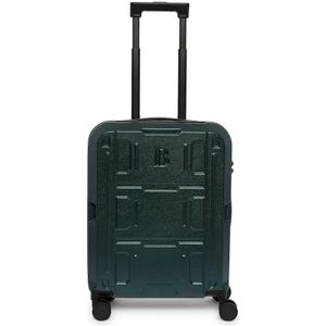 Boggi Milano, Polycarbonaat Kooi Trolley Koffer Groen, Heren, Maat:ONE Size