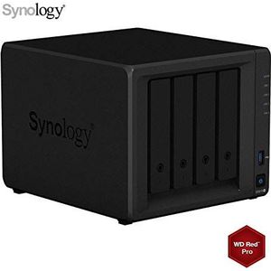 Synology DS918+ 8GB NAS 16TB (4x 4TB) WD Red Pro