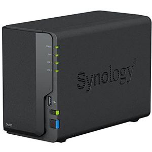 Synology DS223 2GB NAS 6TB (2X 3TB) WD Red+, gemonteerd en getest met SE DSM geïnstalleerd