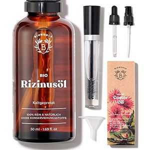 Bionoble - Ricinusolie - 100% Pure Olie - Koudgeperst - 100ml