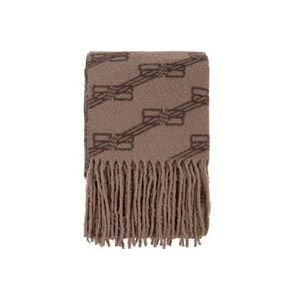 Balenciaga Winter Scarves , Brown , unisex , Maat: ONE Size
