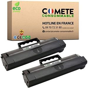 COMETE D1042S 2 tonercartridge voor Samsung MLT-D1042S-ELS, MLT-D1042S, 1042S D1042S toner voor Samsung ML1665K, ML1673, ML1673DCS, ML1674, ML1861K, ML1864K, ML1865K - Zwart