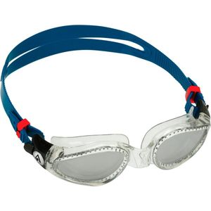 Aquasphere Kaiman - Zwembril - Volwassenen - Silver Titanium Mirrored Lens - Petrol