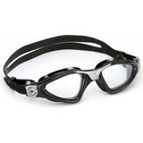 Aquasphere Kayenne - Zwembril - Volwassenen - Clear Lens - Zwart/Zilver
