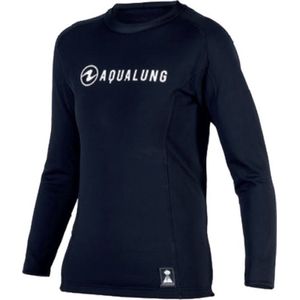 Aqualung - Top Ceramiqskin - Rashguard - Blauw - Lange Mouwen - Polyester