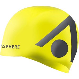 Aquasphere Tri Cap - Badmuts - Volwassenen - Geel/Grijs