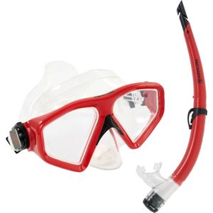 Aqualung Combo Saturn masker en snorkelmasker voor volwassen mannen en vrouwen met 180 graden zicht, uv-bescherming, anti-condens en anti-lek lenzen