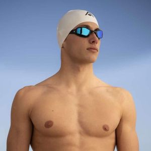 Aquasphere Race Cap - Badmuts - Volwassenen - Wit/Zwart