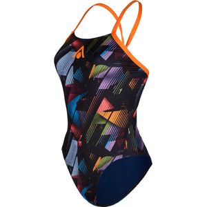 Aquasphere Essential Tie Back - Badpak - Dames - Multicolor/Oranje - 36