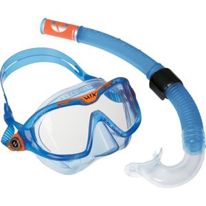 Aqua Lung Sport Mix Combo - Snorkelset - Kinderen - Blauw/Oranje