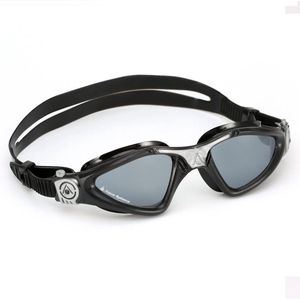 Aquasphere Kayenne - Zwembril - Volwassenen - Dark Lens - Zwart/Zilver