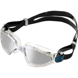 aquasphere kayenne pro silver mirror effect triathlon goggles