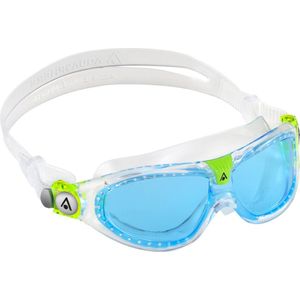 Aqua Sphere Kid's Seal 2 normale zwembril, transparant/blauwe lens, one size