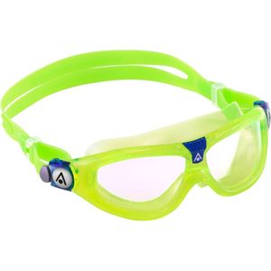 Aquasphere Seal Kid 2 - Zwembril - Kinderen - Clear Lens - Groen/Blauw