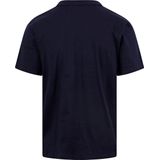 Armor-Lux T-Shirt Navy - Heren - Katoen - Regular-Fit