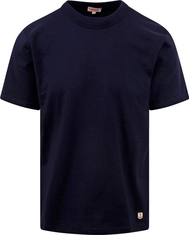 Armor-Lux T-Shirt Navy - Heren - Katoen - Regular-Fit