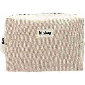 Hindbag toilettas Leon - biologisch katoen - GOTS - Jute