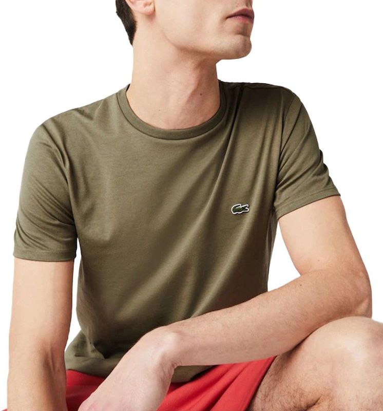 Lacoste - T-Shirt Overview Groen - Heren - Regular-fit