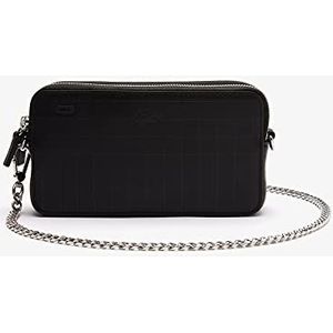 Lacoste Dames NF3280HT reisaccessoires portefeuille tas, zwart, eenheidsmaat, zwart, One Size