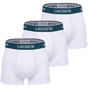 LACOSTE - Boxershorts - Wit - Katoen - Set van 3
