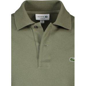 Lacoste - Poloshirt - Olijfgroen - Katoen - Classic Fit