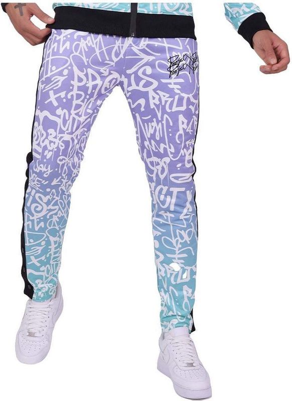 Graffiti - Sportbroek - Zwart - 100% Polyester