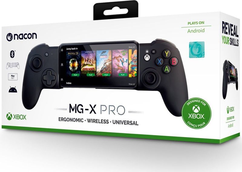 Bigben - Nacon MG-X Pro - Gaming Controller - Zwart - Voor Smartphone