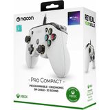 Nacon - Pro Compact Controller - Gamecontroller - Zwart - Bekabeld