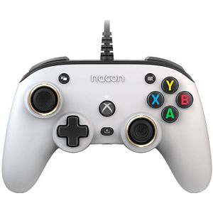 Nacon Gaming Pro Compact Controller (Xbox One S, Xbox serie S, Xbox One X, Xbox serie X, PC), Controller, Wit