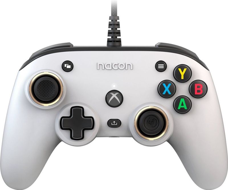 Nacon - Pro Compact Controller - Gamecontroller - Zwart - Bekabeld