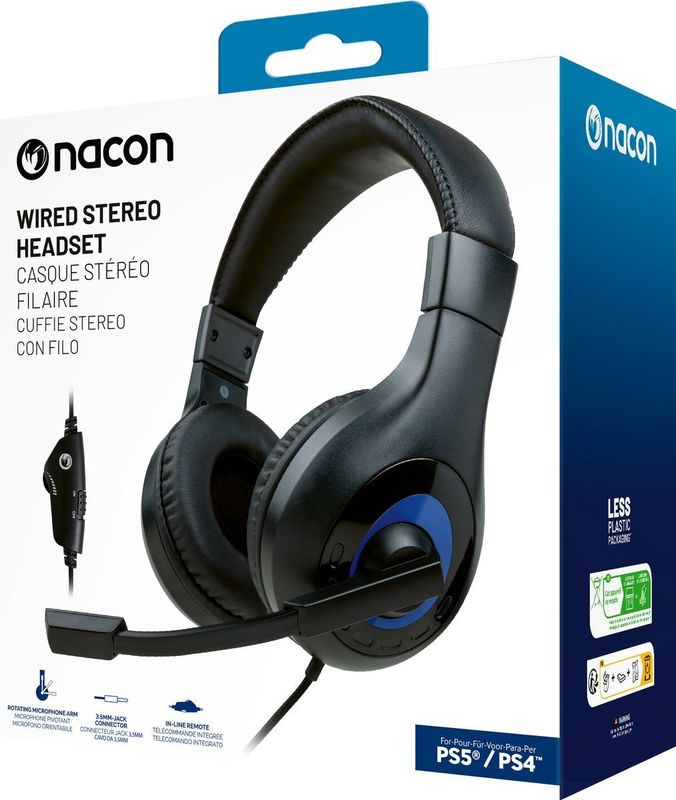 Bigben Stereo Gaming Headset V1 - PS5/PS4 - Zwart